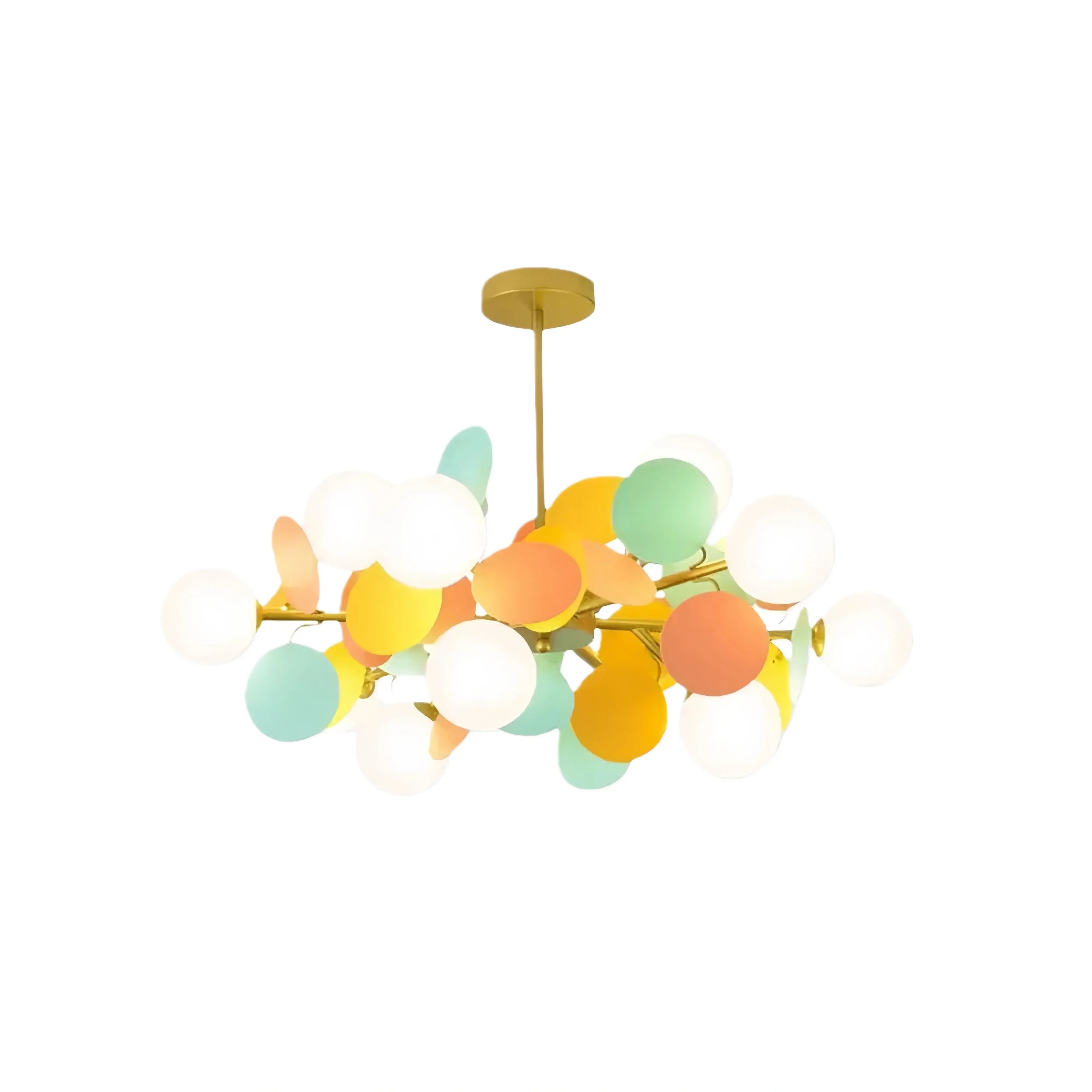 Modern Multicolor Chandelier